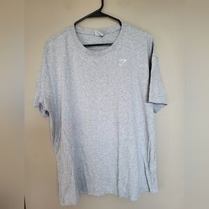 Gymshark Men Gray T-Shirt, Size XL